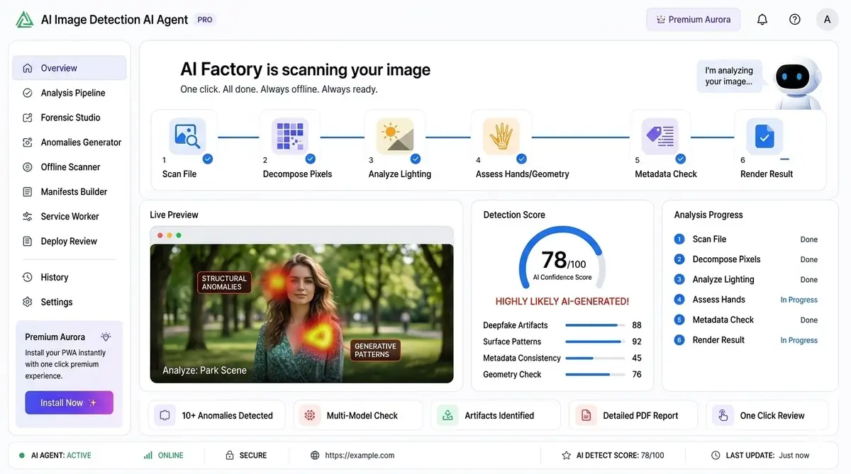 AI receipt generation Game Master — example of the AI tool dashboard software